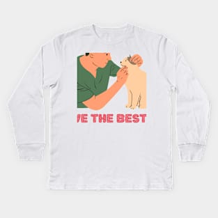 I have the best cat Kids Long Sleeve T-Shirt